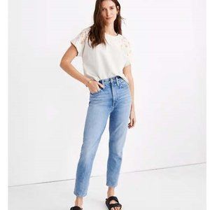 Madewell Momjeans in Melva Wash